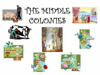 middle colonies livestock